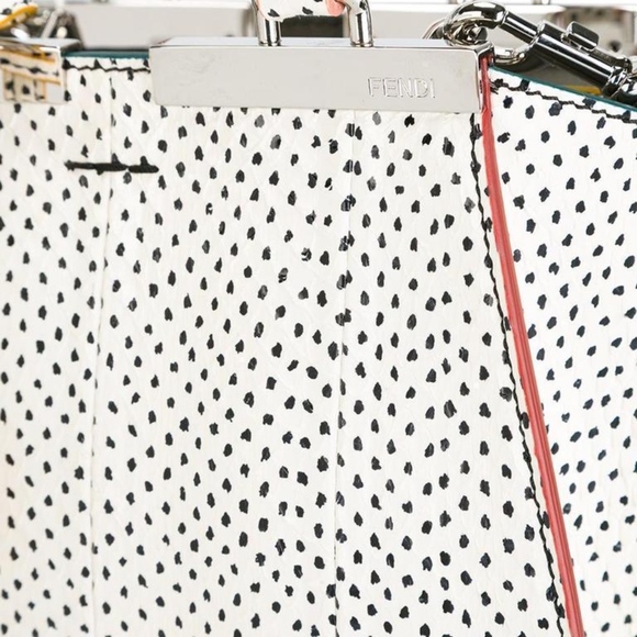 Fendi 2Jours Python Leather Satchel - Picture 3 of 4